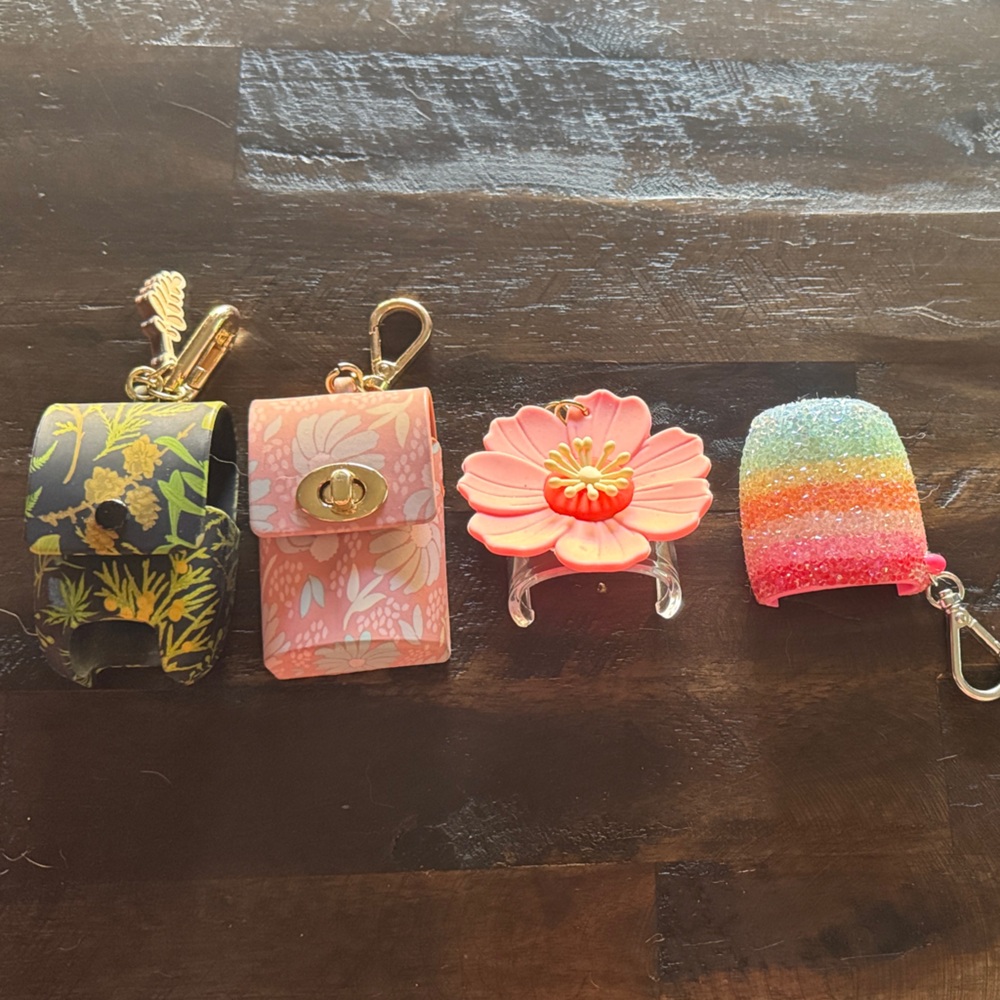 Set of Bath & Body Works Hand Sanitizer Holders